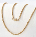 Cadena Veneciana para Mujer en Oro Laminado 18k